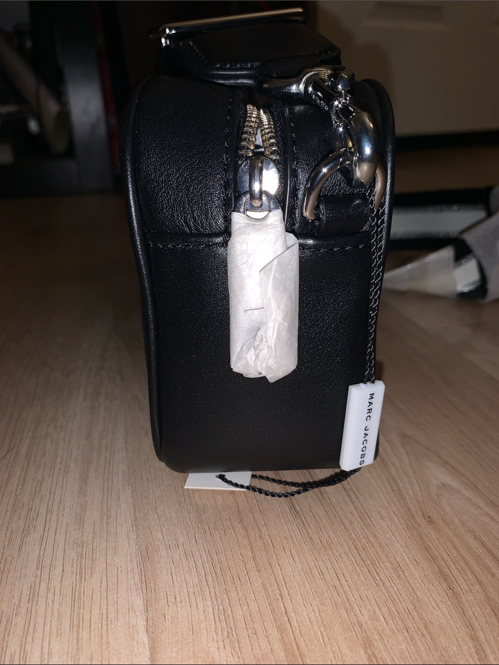 Marc Jacobs Black Leather Crossbody Bag - Picture 6 of 10